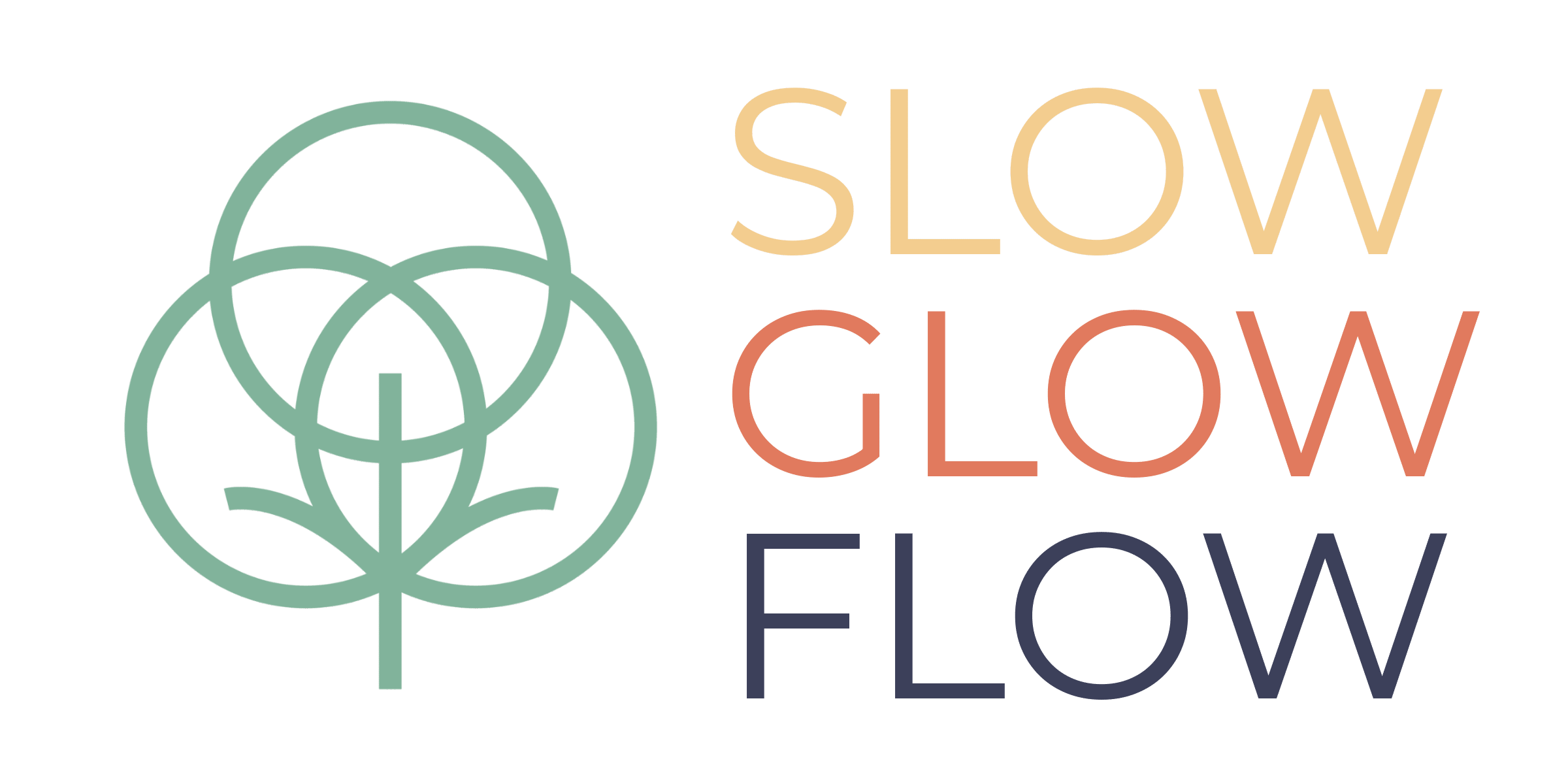 Slow Glow Flow Website Logo